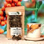 Fermentuota šaltalankių lapų arbata