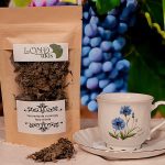 Fermentuota vynuogių lapų arbata